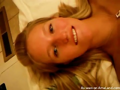 Nasty Blonde Teen Masturbates And Shoots Herself Amateur Porno Video